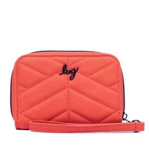 Lug Rodeo 2 Matte Luxe VL RFID Wallet Papaya Orange